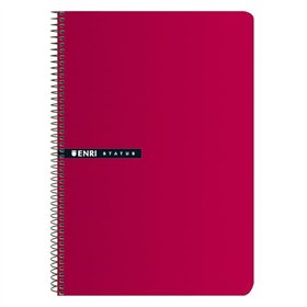 Notebook ENRI Red 21,5 x 15,5 cm (5 Units)