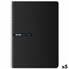 Notebook ENRI Status 100 Sheets A4 Black (5 Units)