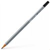 Pencil with Eraser Faber-Castell Grip 2001 Ecological Grey HB (12 Units)