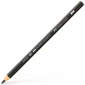 Pencil Faber-Castell Graphite Aquarelle Watercolour Black Hexagonal 2B (6 Units)
