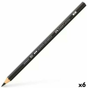 Pencil Faber-Castell Graphite Aquarelle Watercolour Black Hexagonal 8B (6 Units)