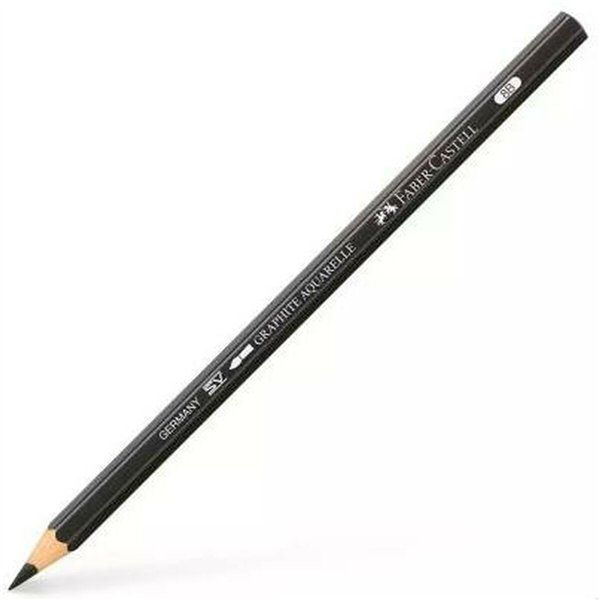 Pencil Faber-Castell Graphite Aquarelle Watercolour Black Hexagonal 8B (6 Units)