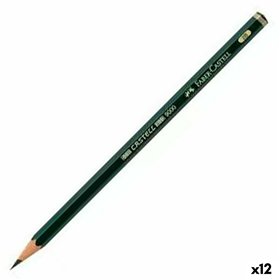 Pencil Faber-Castell 9000 Ecological Hexagonal 2B (12 Units)