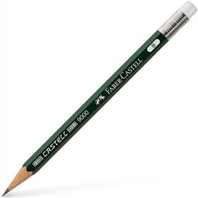 Pencil with Eraser Faber-Castell 9000 B Hexagonal B (3 Units)