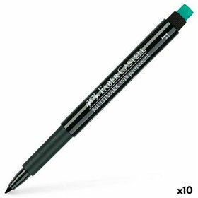 Permanent marker Faber-Castell Multimark 1513 F Black (10 Units)