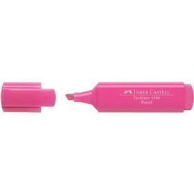 Fluorescent Marker Faber-Castell Textliner 1546 Cake Pink (10 Units)