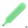 Fluorescent Marker Faber-Castell Textliner 1546 Cake Light Green (10 Units)
