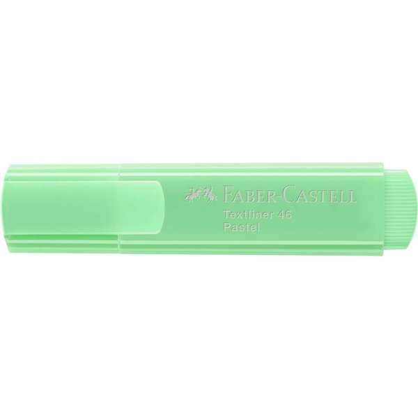 Fluorescent Marker Faber-Castell Textliner 1546 Cake Light Green (10 Units)
