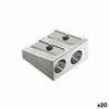 Pencil Sharpener Faber-Castell Silver Metal (20 Units)