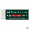 Eraser Faber-Castell White (20 Units)