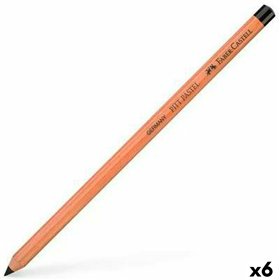 Colouring pencils Faber-Castell Pitt Pastell Black 6 Pieces