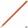 Colouring pencils Faber-Castell Colour Grip Dark Orange (12 Units)