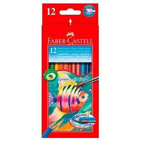 Watercolour Pencils Faber-Castell Multicolour 6 Pieces