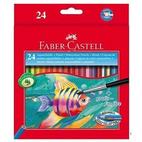 Watercolour Pencils Faber-Castell Multicolour 3 Pieces