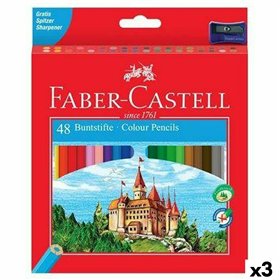 Colouring pencils Faber-Castell Multicolour 3 Pieces