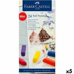 Set of soft pastel chalks Faber-Castell Multicolour (5 Units)