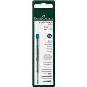 Replacements Faber-Castell Pen 0,6 mm Blue (5 Units)