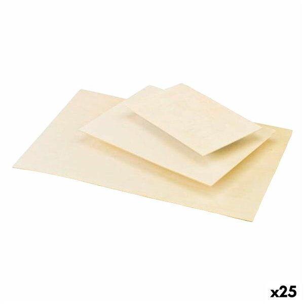 Plywood Board Faibo Brown Wood 20 x 30 cm