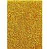 Paper Fama Glitter Golden Eva Rubber 50 x 70 cm (10 Units)