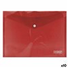 Document Holder Ingraf Plastic Red Clasp A4 (10Units)