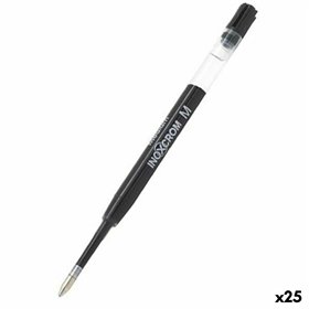 Refill for ballpoint pen Inoxcrom M Black 1 mm (25 Units)