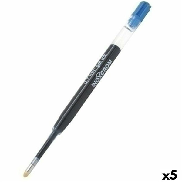 Refill for pens inoxcrom Roller Gel 0,7 mm 5 Units