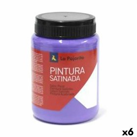 Tempera La Pajarita L-13 6 Pieces Violet Satin finish School