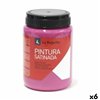 Tempera La Pajarita L-24 6 Pieces Magenta School Satin finish