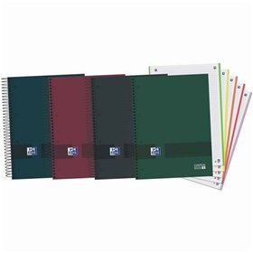 Notebook Oxford Europeanbook 5 & You Multicolour A5 120 Sheets (5 Units)