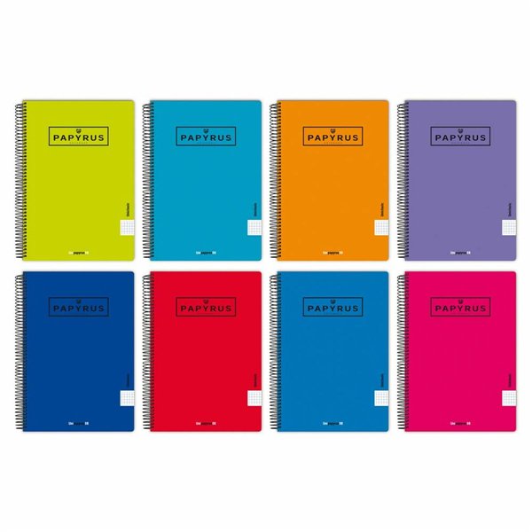 Notebook Papyrus 08-Uniclasic Quarto 80 Sheets (5 Units)