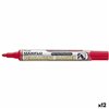 Permanent marker Pentel NLF50 Red 12 Pieces (12 Units)