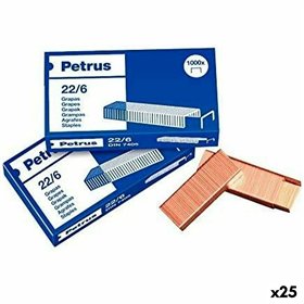 Staples Petrus 22/6 6 mm (25 Units)