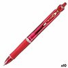 Pen Pilot Acroball Red 0,4 mm (10 Units)