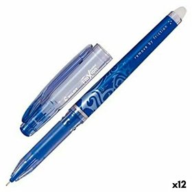 Liquid ink pen Pilot Frixion Point Erasable ink Blue (12 Units)