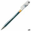 Roller Pen Pilot G-1 Black 0,3 mm (12 Units)