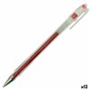 Roller Pen Pilot G-1 Red 0,3 mm (12 Units)