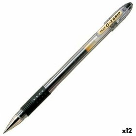 Roller Pen Pilot G-1 Black 0,32 mm (12 Units)