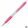Pencil Lead Holder Pilot Super Grip Pink 0,5 mm (12 Units)