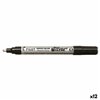 Permanent marker Pilot Disposable Silver (12 Units)