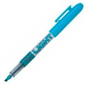 Fluorescent Marker Pilot V Light Blue (12 Units)