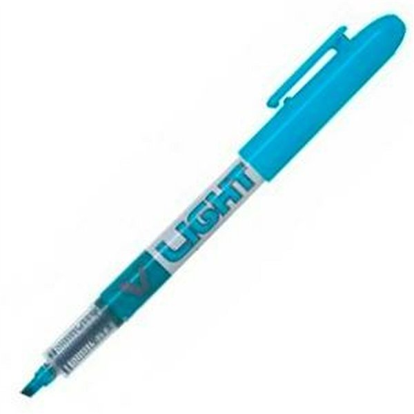 Fluorescent Marker Pilot V Light Blue (12 Units)