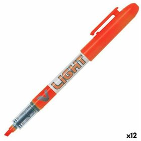 Fluorescent Marker Pilot V Light Orange (12 Units)