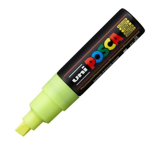 Marker POSCA PC-8K Fluor Yellow (6 Units)
