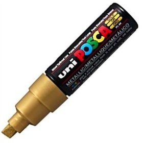 felt-tip pens POSCA PC-8K Golden 6 Units