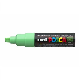 Marker pen/felt-tip pen POSCA PC-8K Light Green (6 Units)