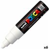 Felt-tip pens POSCA PC-7M White (6 Units)
