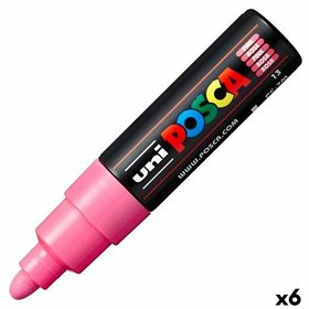 Marker POSCA PC-7M Pink (6 Units)