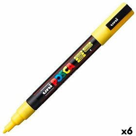 Marker POSCA PC-3M Yellow (6 Units)