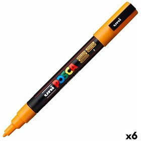 Marker POSCA PC-3M Orange (6 Units)