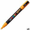 Marker POSCA PC-3M Orange (6 Units)